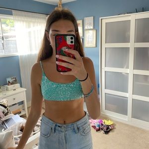 reversible San Lorenzo bikini top